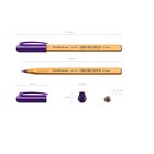 Ручка шариковая Erich Krause U-11 Yellow, узел 0.7 мм, чернила фиолетовые, трёхгранная, одноразовая, длина линии письма 1000 метров - Фото 2