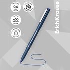 Ручка капиллярная ErichKrause F-15, узел 0.6 мм, чернила синие, длина линии письма 400 метров - Фото 3