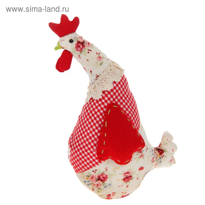 Мягкая игрушка «Петушок», красные крылья - Фото 1