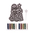 Фреска блёстками «С Новым годом» - Фото 4