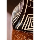 Ваза керамическая "Лира", напольная, абстракция, 70 см, авторская работа - Фото 4