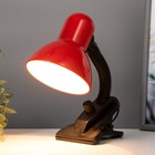 Лампа настольная Е27, светорегулятор (220В) красная (108А) RISALUX - Фото 10