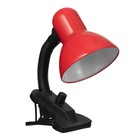 Лампа настольная Е27, светорегулятор (220В) красная (108А) RISALUX - Фото 9