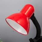 Лампа настольная Е27, светорегулятор (220В) красная (108А) RISALUX - Фото 3