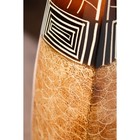 Ваза керамическая "Скала", напольная, абстракция, 59 см, авторская работа - Фото 4