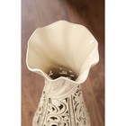 Ваза керамическая "Вьюн", напольная, сквозная резка, 65 см - Фото 2