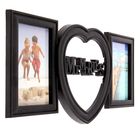 Фоторамка пластик на 2 фото 10х15 см "Воспоминания" чёрная 20х44х2 см - Фото 2