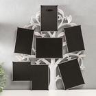 Фоторамка - коллаж на 7 фото 10×10 см, 10×15 см, 13×18 см «Деревце», белая, 45×53×2 см - Фото 3