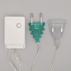 Гирлянда "Бахрома", УМС вилка, 5.2 х 0.6 м, LED-299-220V, 8 режимов, нить прозрачная, свечение зелёное - Фото 6