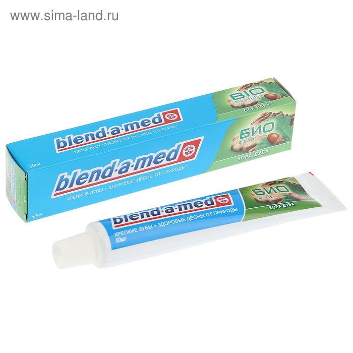 Зубная паста Blend-a-med "Био фтор: кора дуба", 50 мл - Фото 1