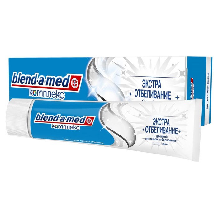 Зубная паста Blend-a-med Комплекс «Экстра отбеливание», 100 г - Фото 1