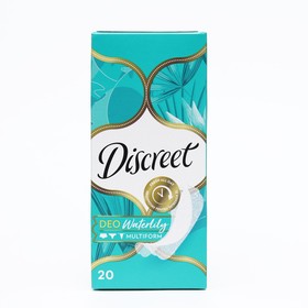 Прокладки ежедневные Discreet Plus Deo "Водяная лилия", 20 шт. 1163508