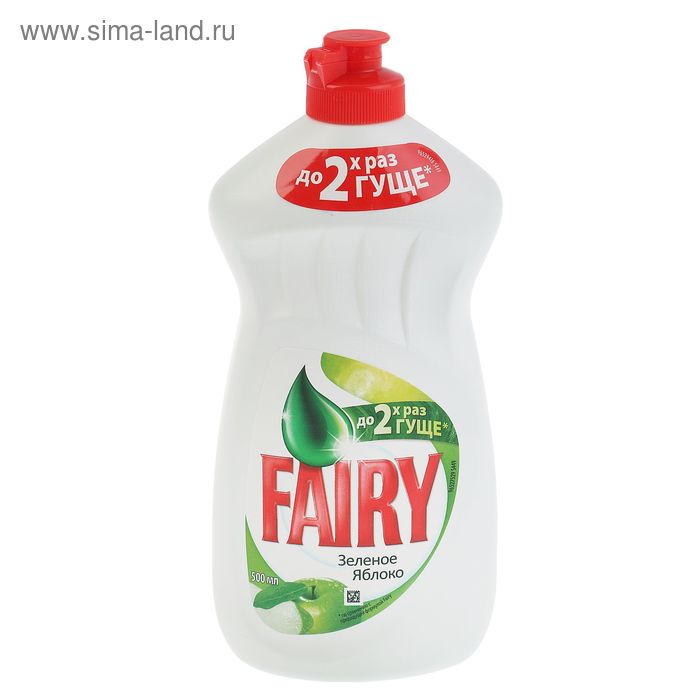 Средство для мытья посуды Fairy «Зелёное яблоко», 500 мл - Фото 1