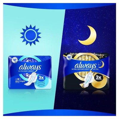 Прокладки Always Ultra Night, 7 шт.