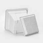 Горшок для цветов с поддоном «Квадро», 12.2 л, пластиковый, цвет мраморный - Фото 6