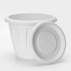 Горшок для цветов с поддоном «Фелиция», 10.4 л, d=31.9 см, h=24.5 см, пластиковый, цвет мраморный - Фото 5