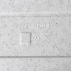 Ящик балконный для цветов «Фелиция», 7 л, 40×18×16 см, пластиковый, цвет мраморный - Фото 6