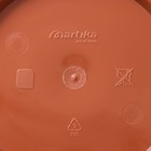 Горшок с поддоном «Фелиция», 6,4 л, цвет терракотовый - Фото 4