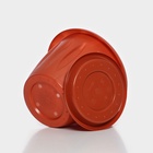 Горшок для цветов с поддоном «Фелиция», 3.6 л, d=22.5 см, h=17.2 см, пластиковый, терракотовый - Фото 6