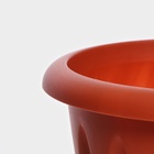 Горшок для цветов с поддоном «Фелиция», 3.6 л, d=22.5 см, h=17.2 см, пластиковый, терракотовый - Фото 7