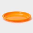 Тарелка для закусок, d=16 см, цвет МИКС - Фото 1