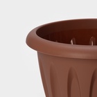 Горшок для цветов с поддоном «Фелиция», 10.4 л, d=31.9 см, h=24.5 см, пластиковый, терракотовый - Фото 7