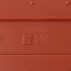 Ящик балконный для цветов «Фелиция», 7 л, 40×18×16 см, пластиковый, цвет терракотовый - Фото 8