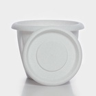 Горшок для цветов «Фелиция», 3.6 л, d=22.5 см, h=17.2 см, пластиковый, с поддоном, цвет мраморный - Фото 5