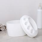 Подставка для зубных щёток «Камея», МИКС - Фото 2