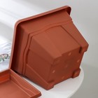 Горшок для цветов с поддоном «Квадро», 8,1 л, цвет терракотовый - Фото 4