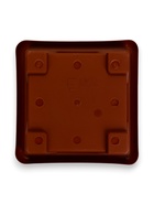 Горшок для цветов с поддоном «Квадро», 12.2 л, пластиковый, терракотовый - Фото 7