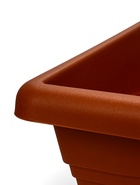 Горшок для цветов с поддоном «Квадро», 12.2 л, пластиковый, терракотовый - Фото 7