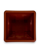 Горшок для цветов с поддоном «Квадро», 12.2 л, пластиковый, терракотовый - Фото 10