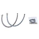 Смеситель для раковины Accoona A9090, однорычажный, водопад, стекло, хром - Фото 2