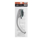 Душевая лейка Accoona A327, 4 режима, корпус пластик, цвет хром - Фото 9