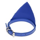 Ошейник с косынкой 32 х 1 см, ОШ 22-28, синий - Фото 2