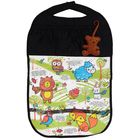 Органайзер на спинку сиденья автомобиля "Загадки для малыша" с кармашками и игрушкой на липучке - Фото 2