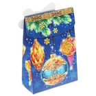 Коробка сборная фигурная «Новогодние игрушки», 15 × 22 см - Фото 2