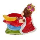 Сувенир полистоун "Карандашница обезьянка монарх с подушками" бархатистый, МИКС, 7х5,5х6,5 см 1055 - Фото 5