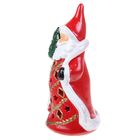 Сувенир керамика "Дед Мороз с орнаментом" световой, 15,3х7х9,5 см - Фото 3