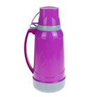 Термос "Узоры" с 2 кружками, 1.8 л, 16х35 см, микс - Фото 1