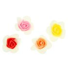 Декор для творчества "Роза двухцветная" d=5,3 см МИКС - Фото 2