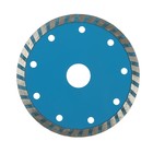 Диск алмазный отрезной ТУНДРА, TURBO, сухой рез, 115×22 мм - Фото 5