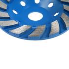 Чашка алмазная зачистная ТУНДРА, TURBO-сегментная, 125 мм - Фото 4