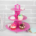 Подставка для пирожных трехъярусная "Малютка" - Фото 1