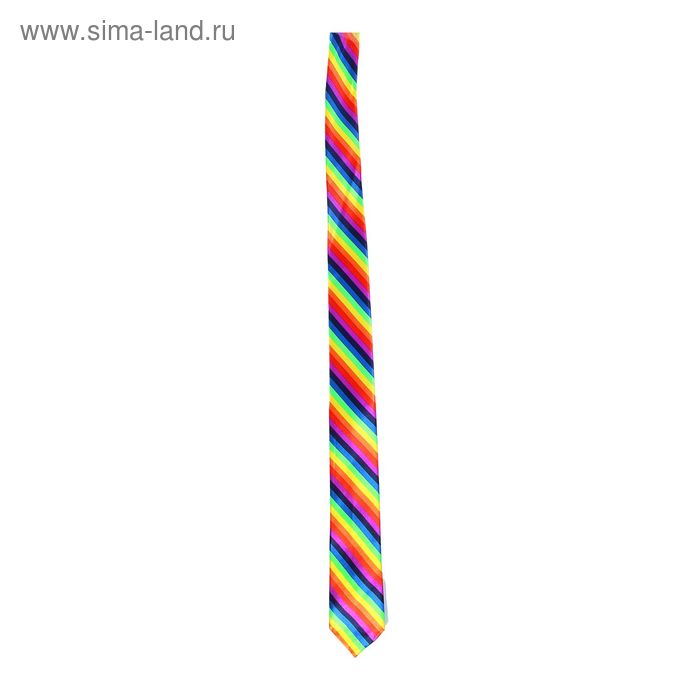 Карнавальный галстук "Радуга" - Фото 1