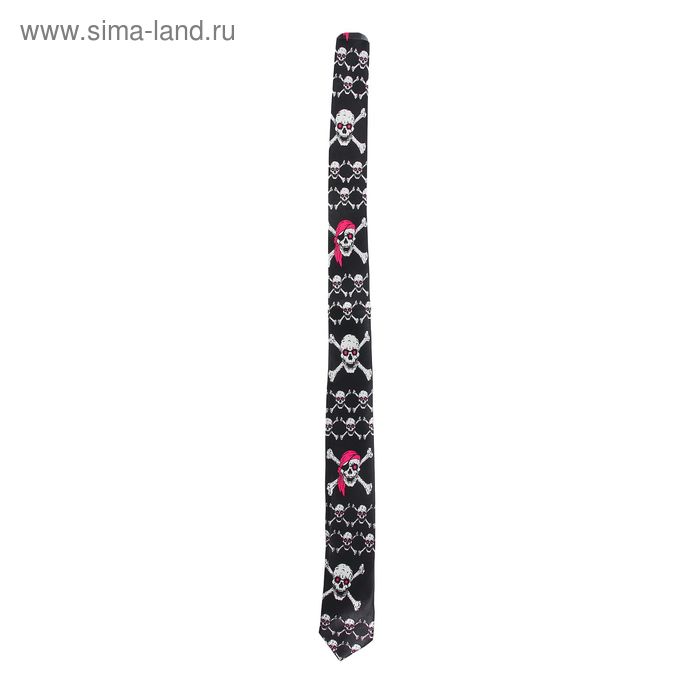 Карнавальный галстук «Пират» - Фото 1