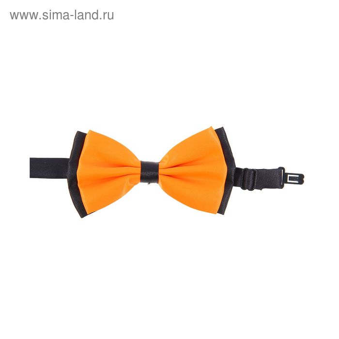 Карнавальная бабочка, цвет оранжевый - Фото 1