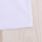 Майка для девочки, рост 134-140 см, цвет белый AZ-635_Д - Фото 3