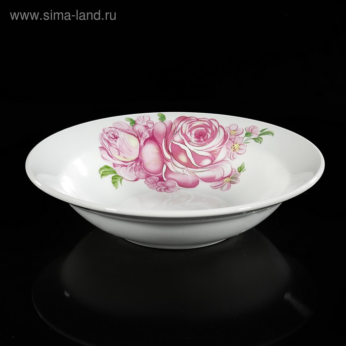 Салатник «Розовые розы», 250 мл, 17,5 см - Фото 1